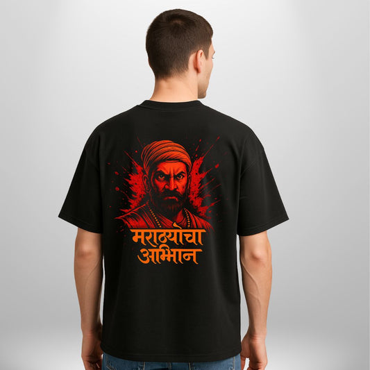 मराठ्यांचा अभिमान | Chhatrapati Shivaji Maharaj Premium T-Shirt