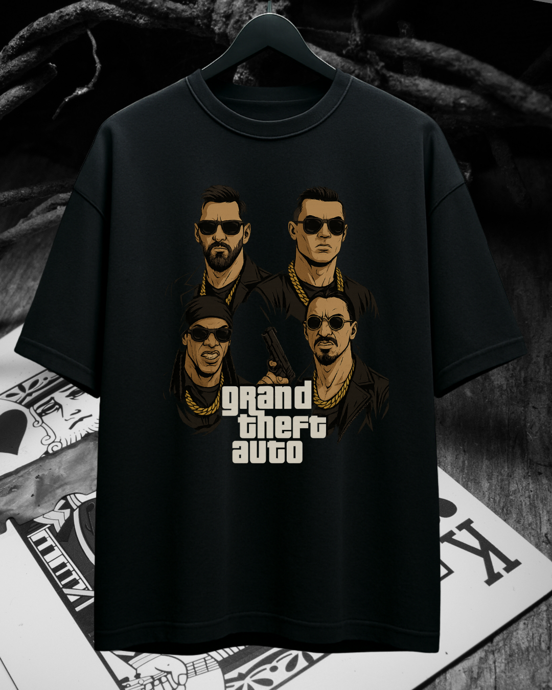 GTA Printed Limited Edition Oversized T-shirt