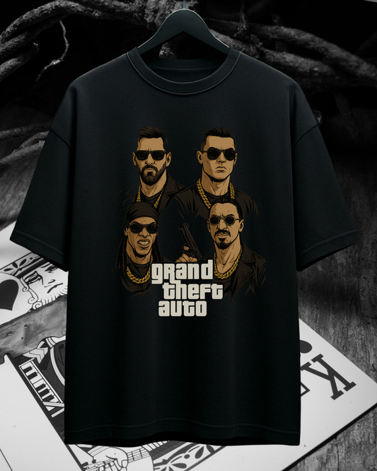GTA Printed Limited Edition Oversized T-shirt