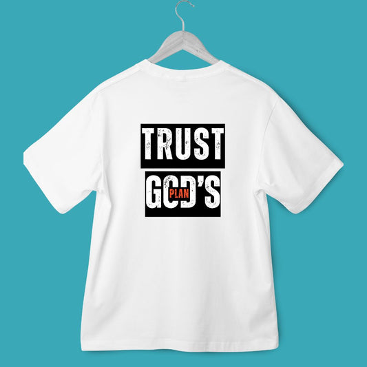 God's Plan Printed Oversized T-shirt