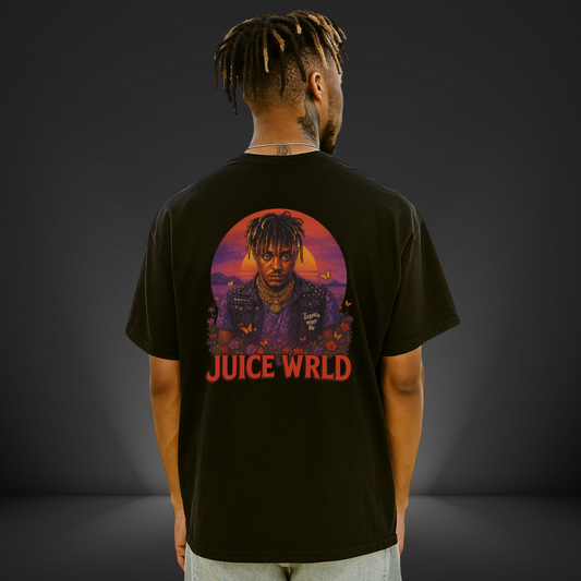 Juice Wrld Edition Oversized Tshirt (Back Graphic)