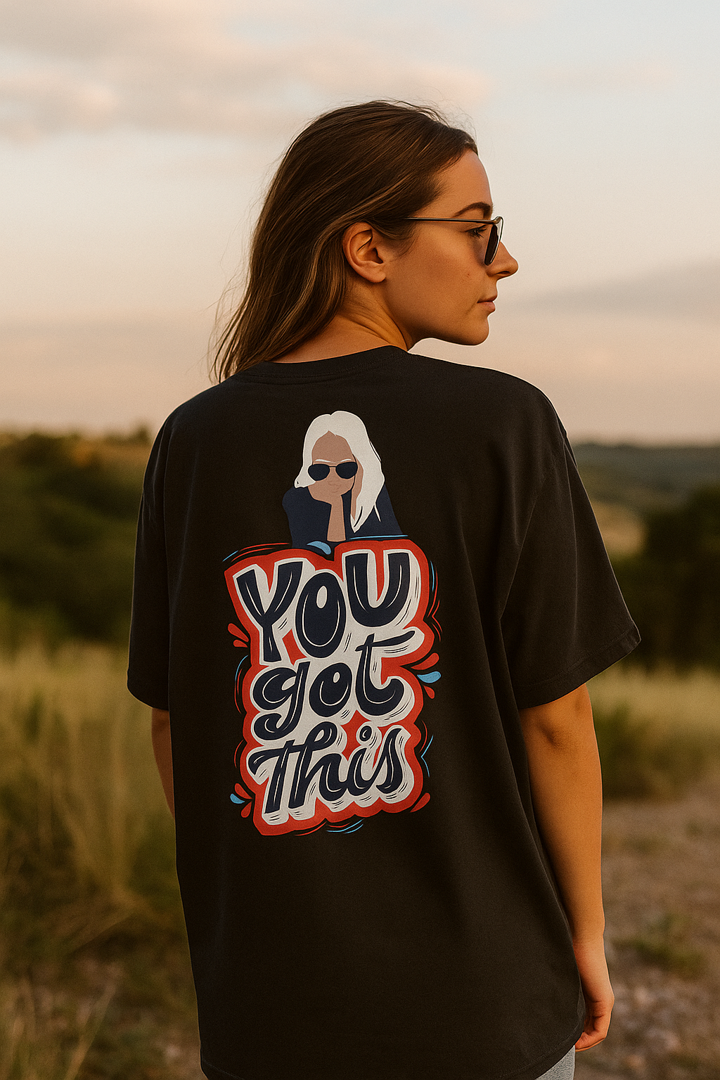 Women’s Oversized Motivation Tee - Manifest It 11:11