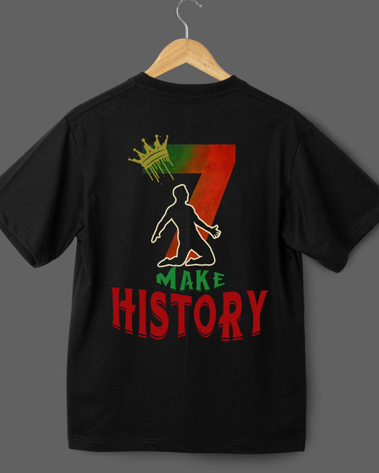 CR7 Make History Printed Oversized T-shirt
