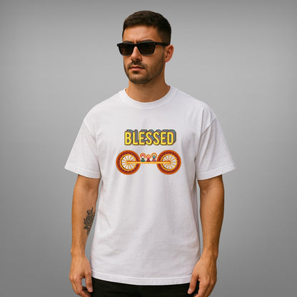 Blessed Journey Lord Jagannath Oversized Tee (Front Graphic)