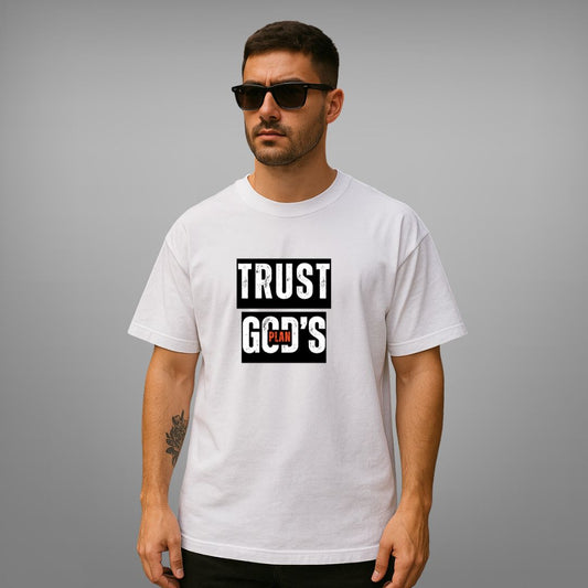 God's Plan Printed Oversized T-shirt